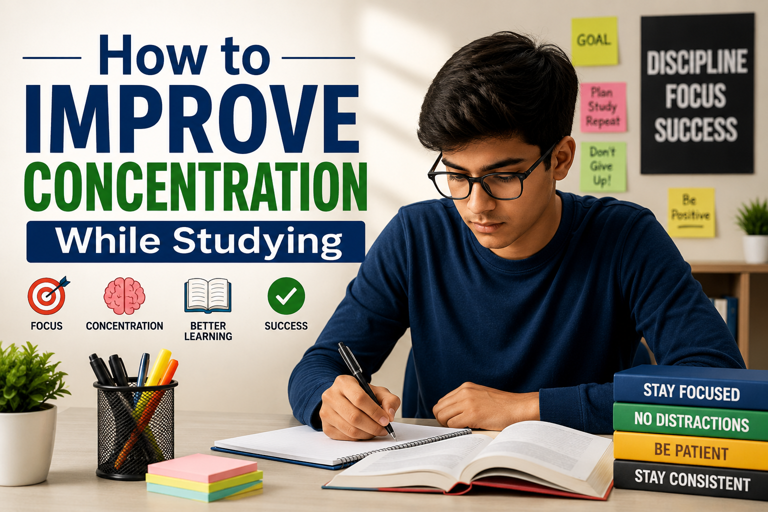 How to Improve Concentration While Studying